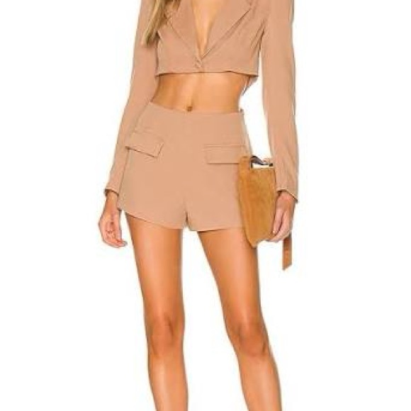 Camila Coehlo Cropped Blazer and Shorts Set - Picture 2 of 3